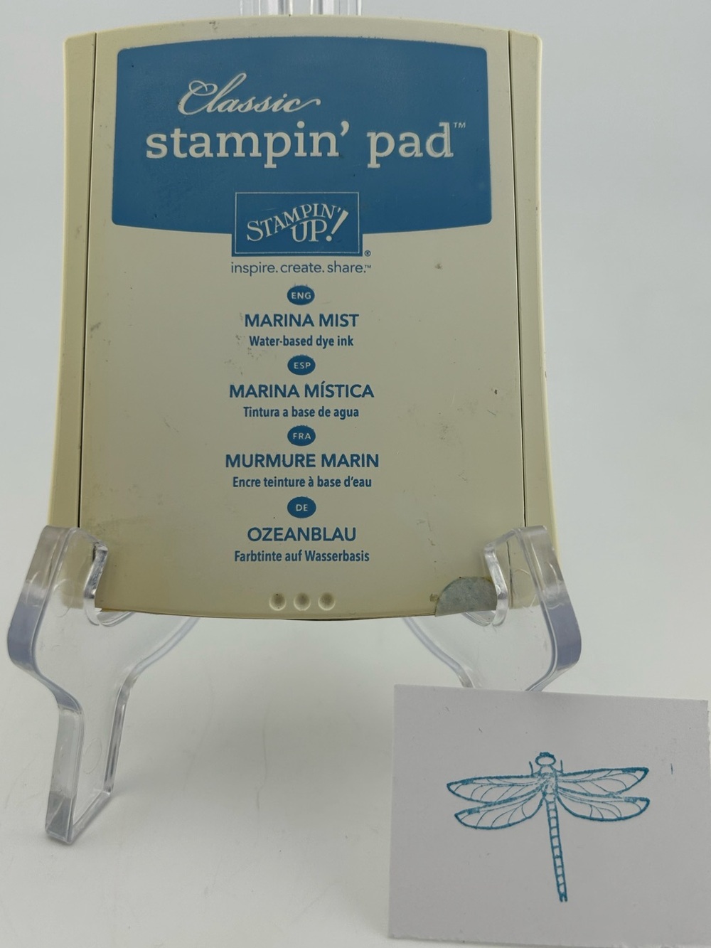 ⚡️ 3 for 20$ ⚡️ Stampin' Up! Ink Pad in “Marina Mist“ Color